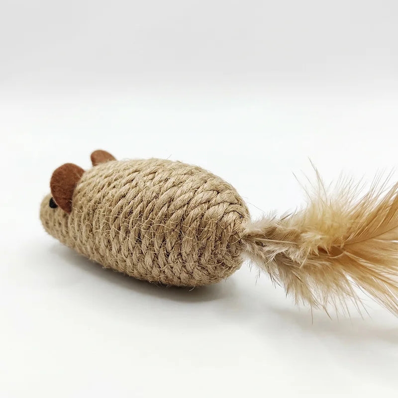 Sisal Mouse Cat Toy