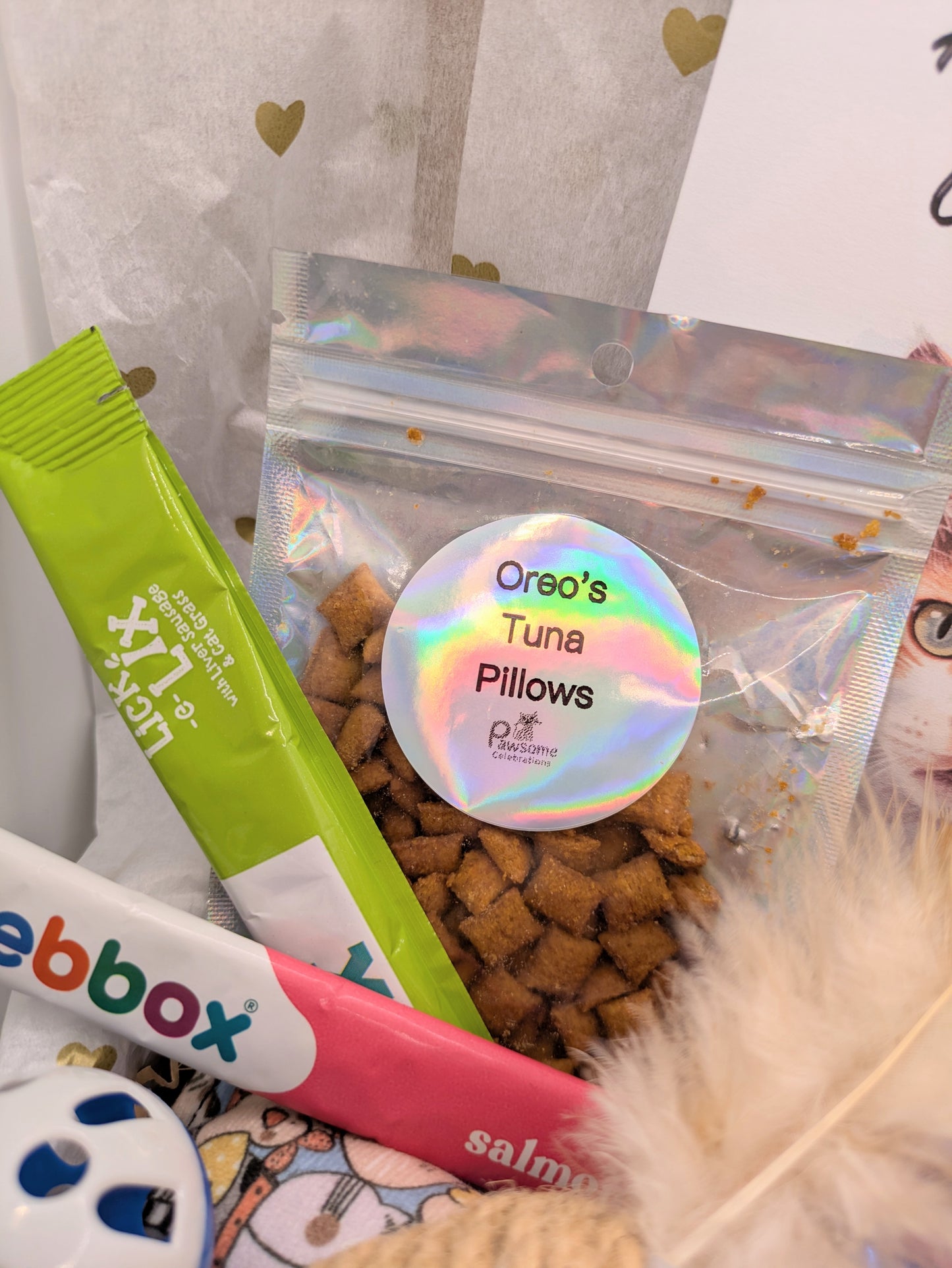 Personalised cat treats